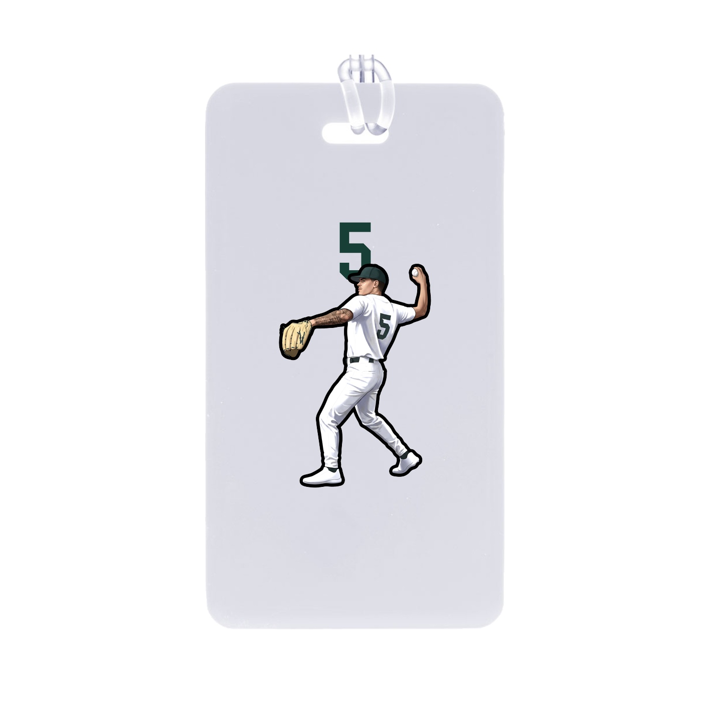 Bag Tag — Number Top in Classic