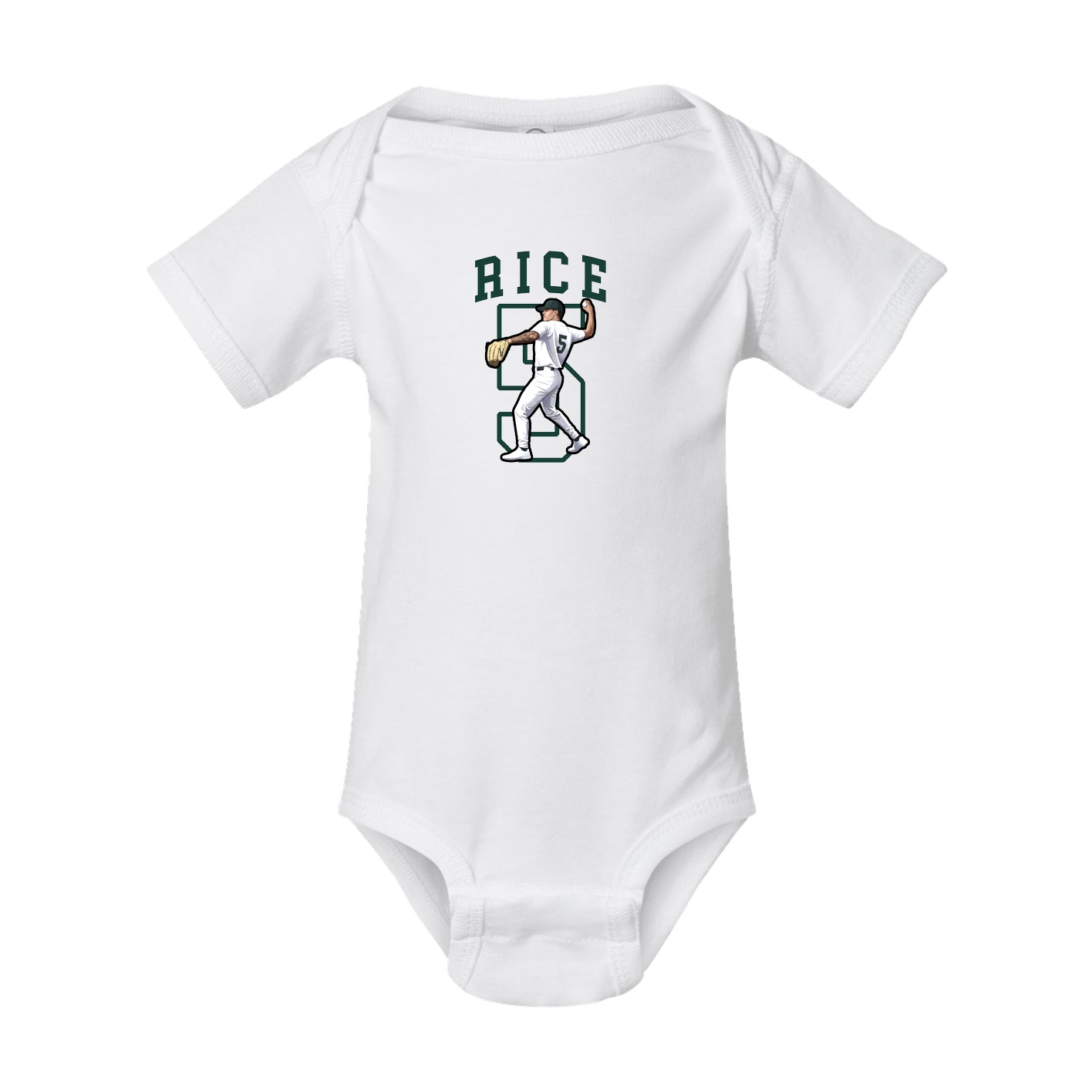 Baby Onesie — Shirsey in White