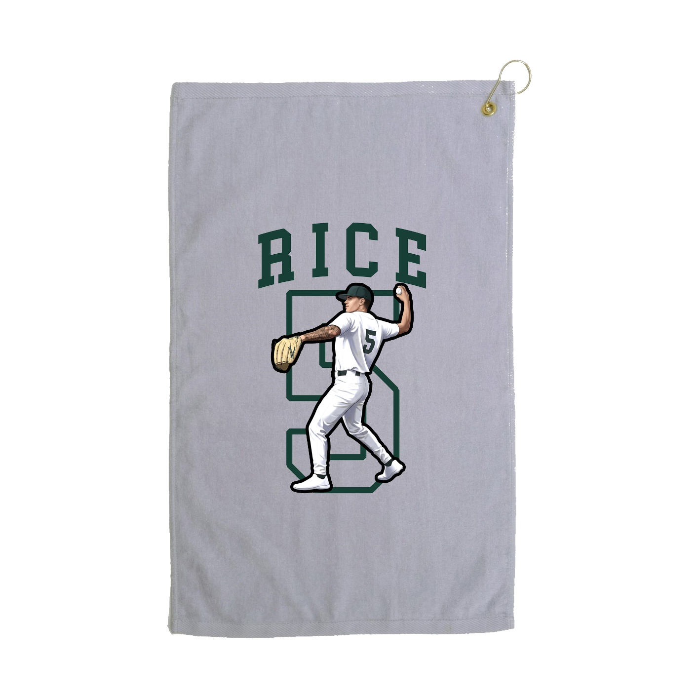Golf Towel — Shirsey in Grey