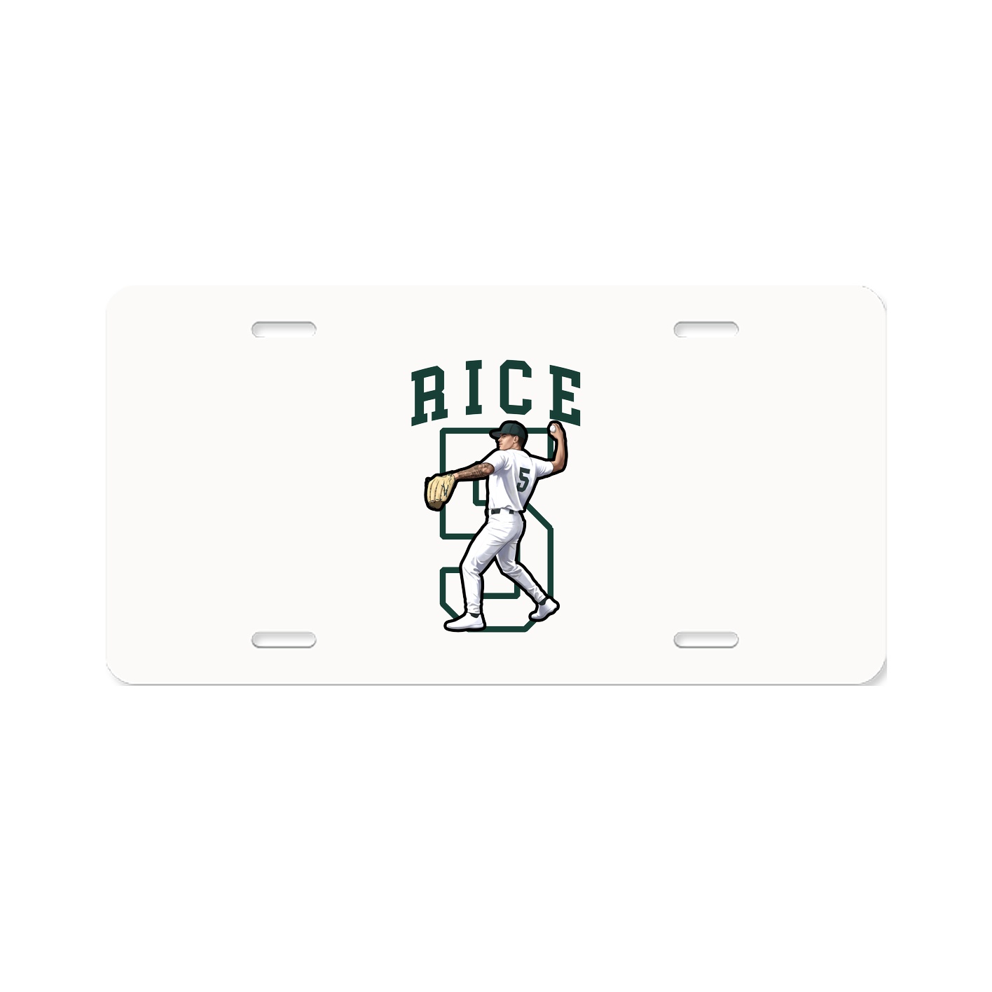 License Plate — Shirsey in Classic