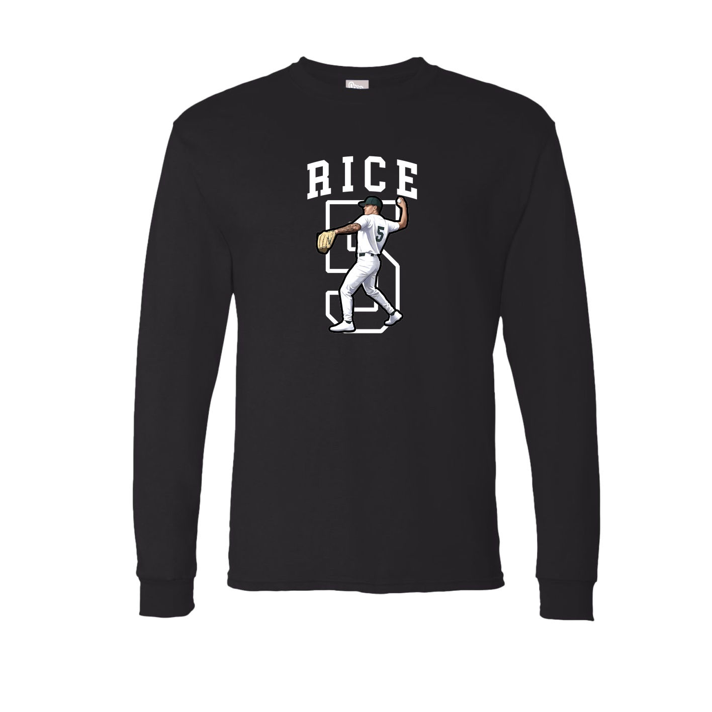 Long Sleeve Tee — Shirsey in Black