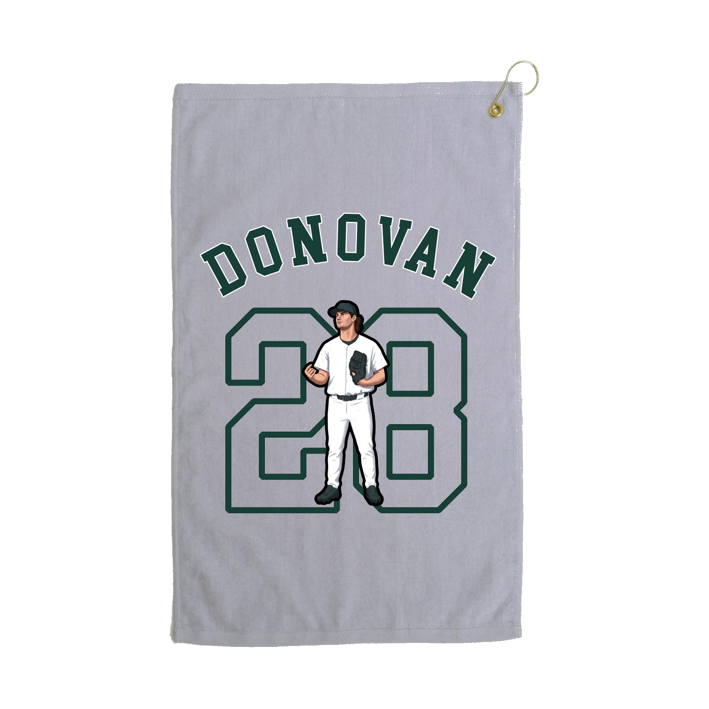 Golf Towel — Shirsey Arch in Grey