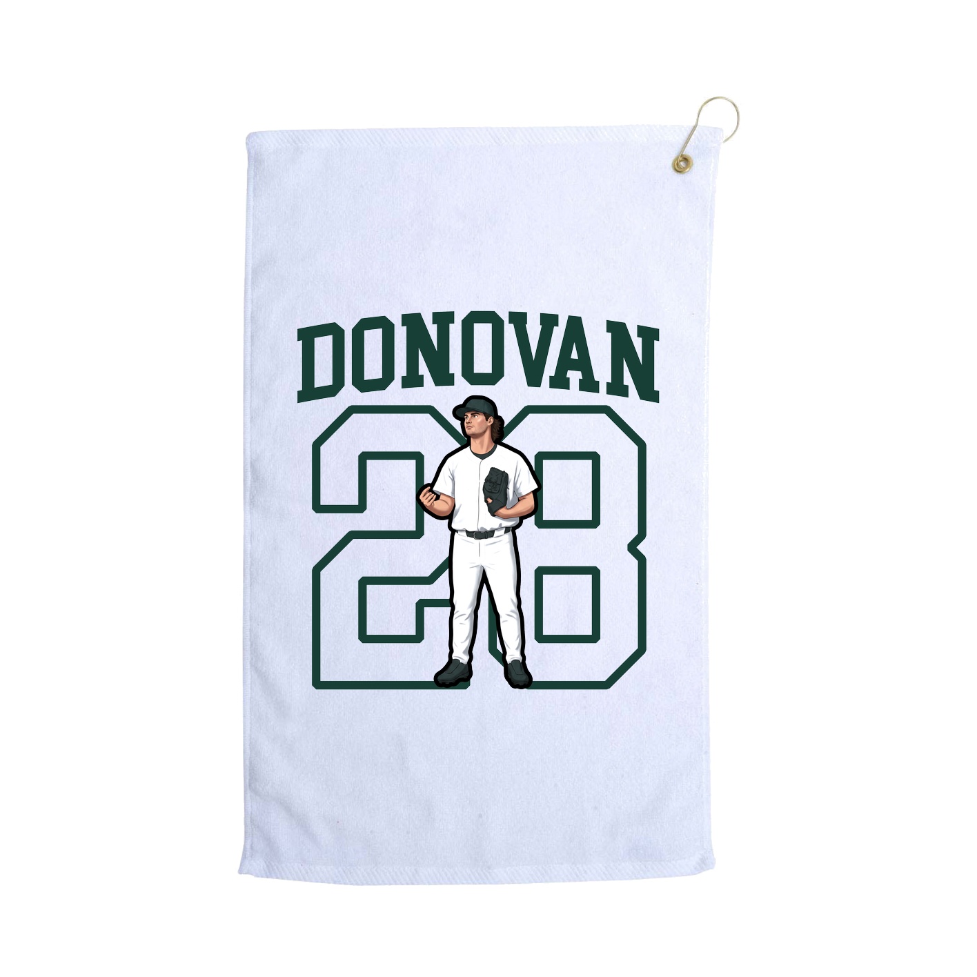 Golf Towel — Shirsey in White