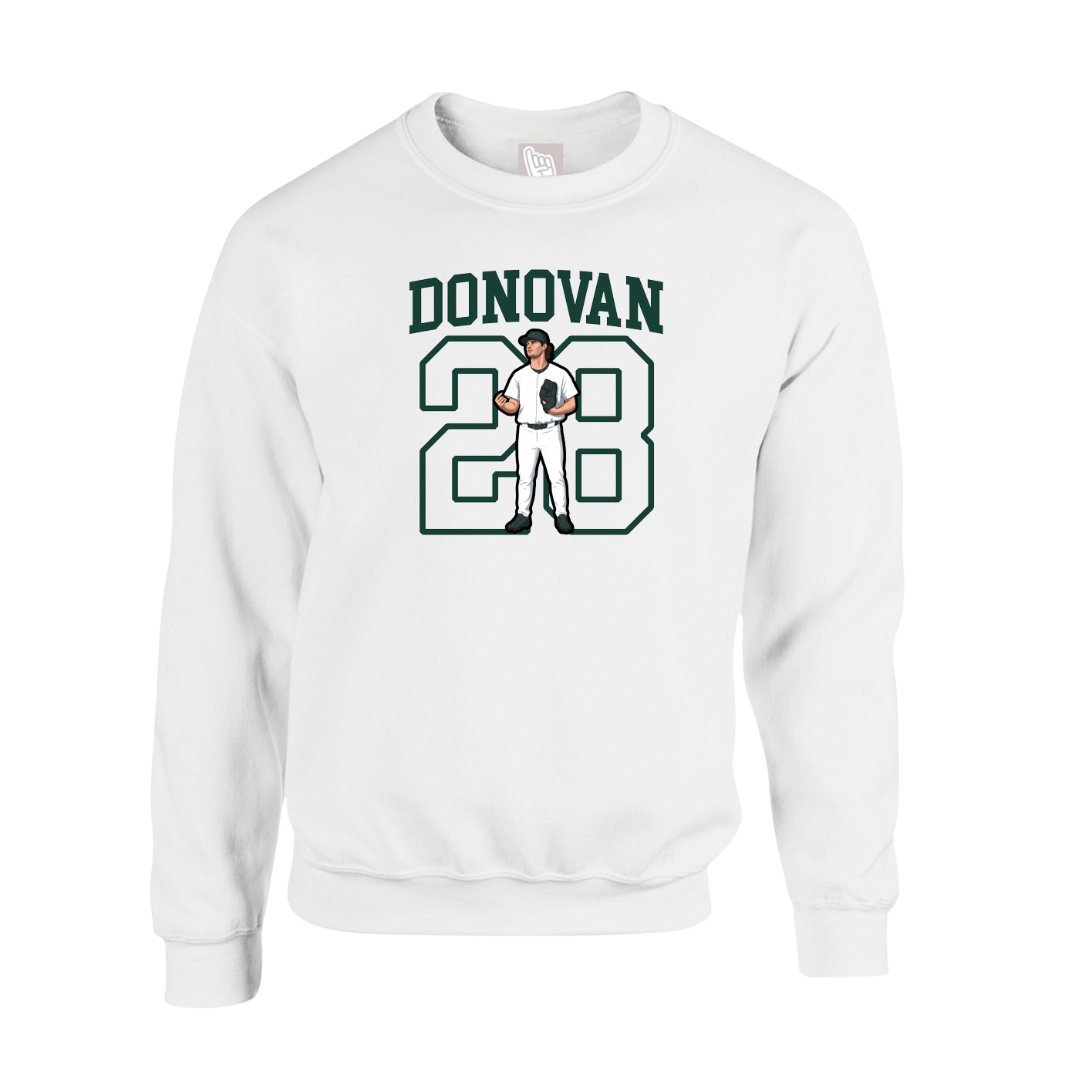 Fleece Crew — Shirsey in White