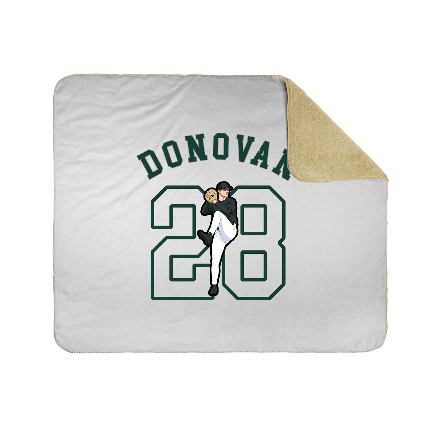 Throw Blanket — Shirsey Arch in White