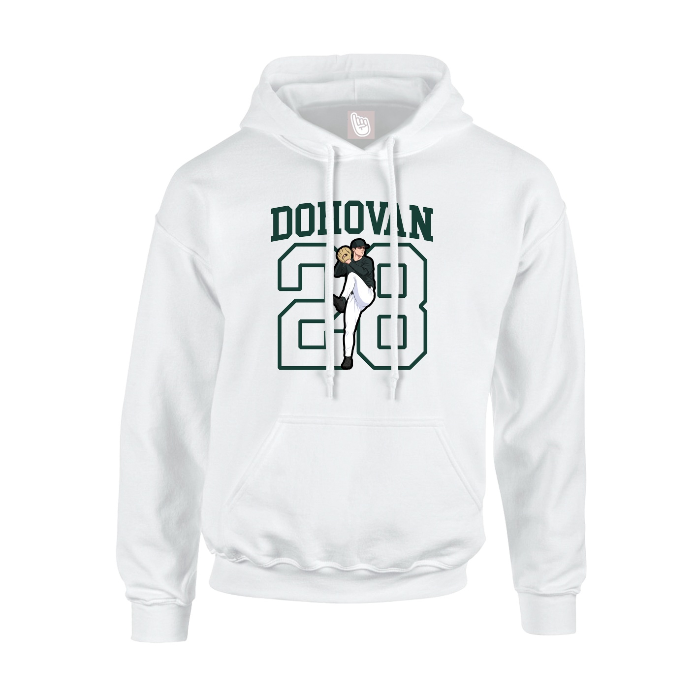 Youth Hoodie — Shirsey in White