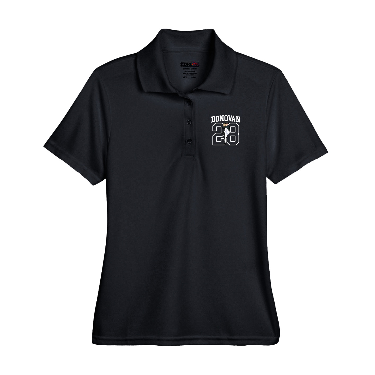 Performance Polo — Shirsey in Black