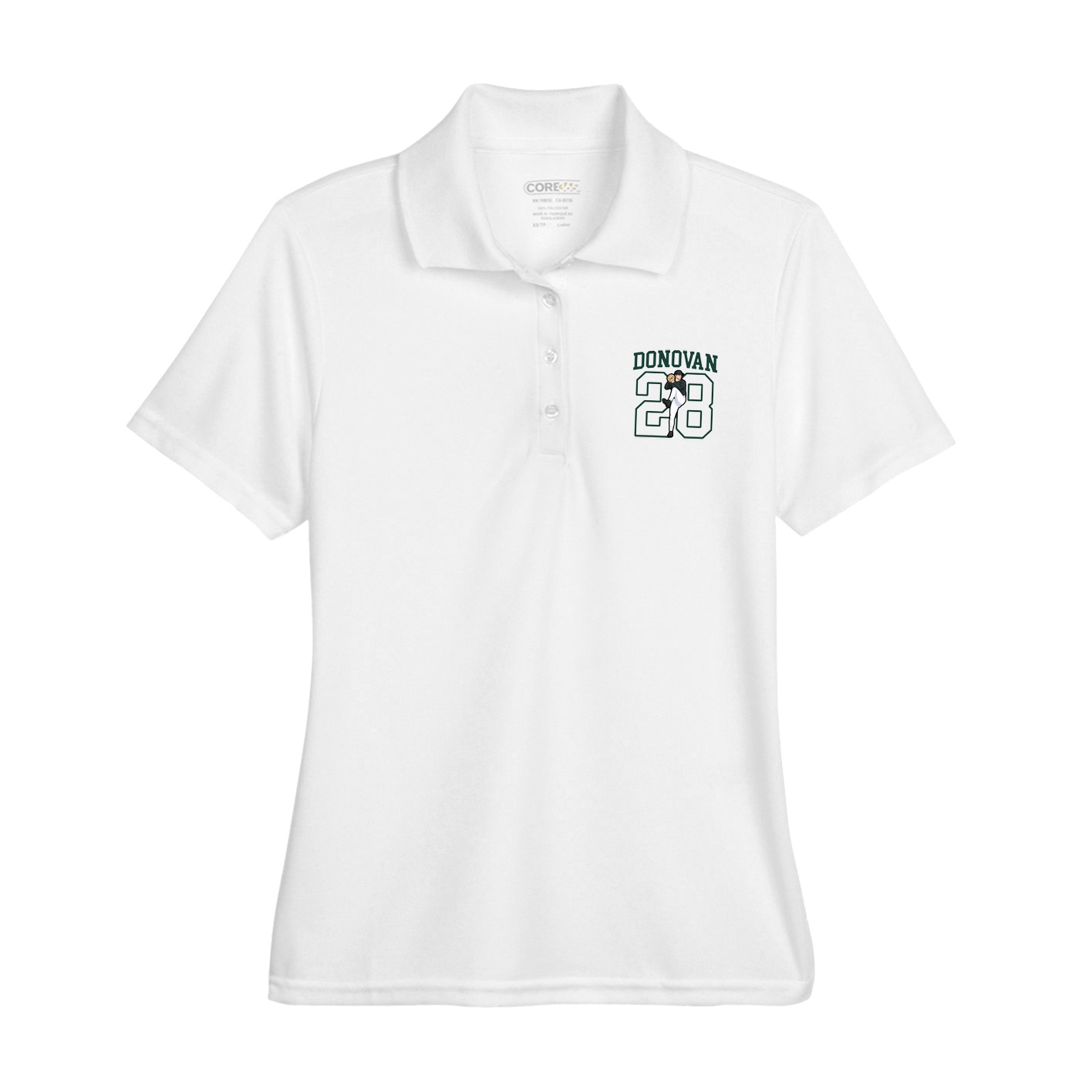 Womens Performance Polo — Shirsey in White