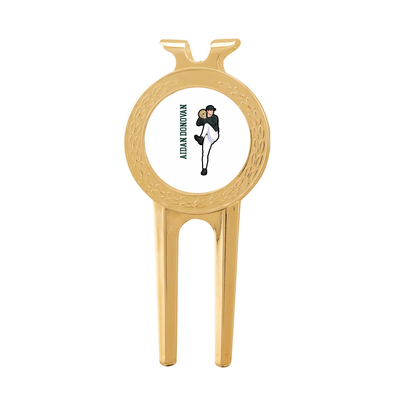 Divot Tool with Ball Marker — Name Vertical in Classic