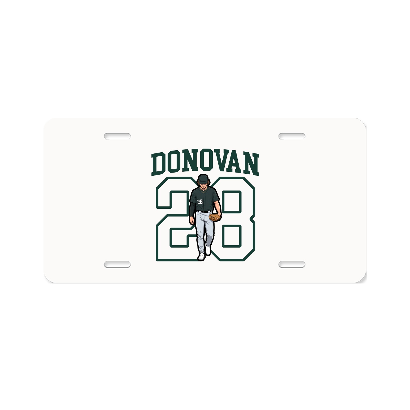 Aluminum License Plate