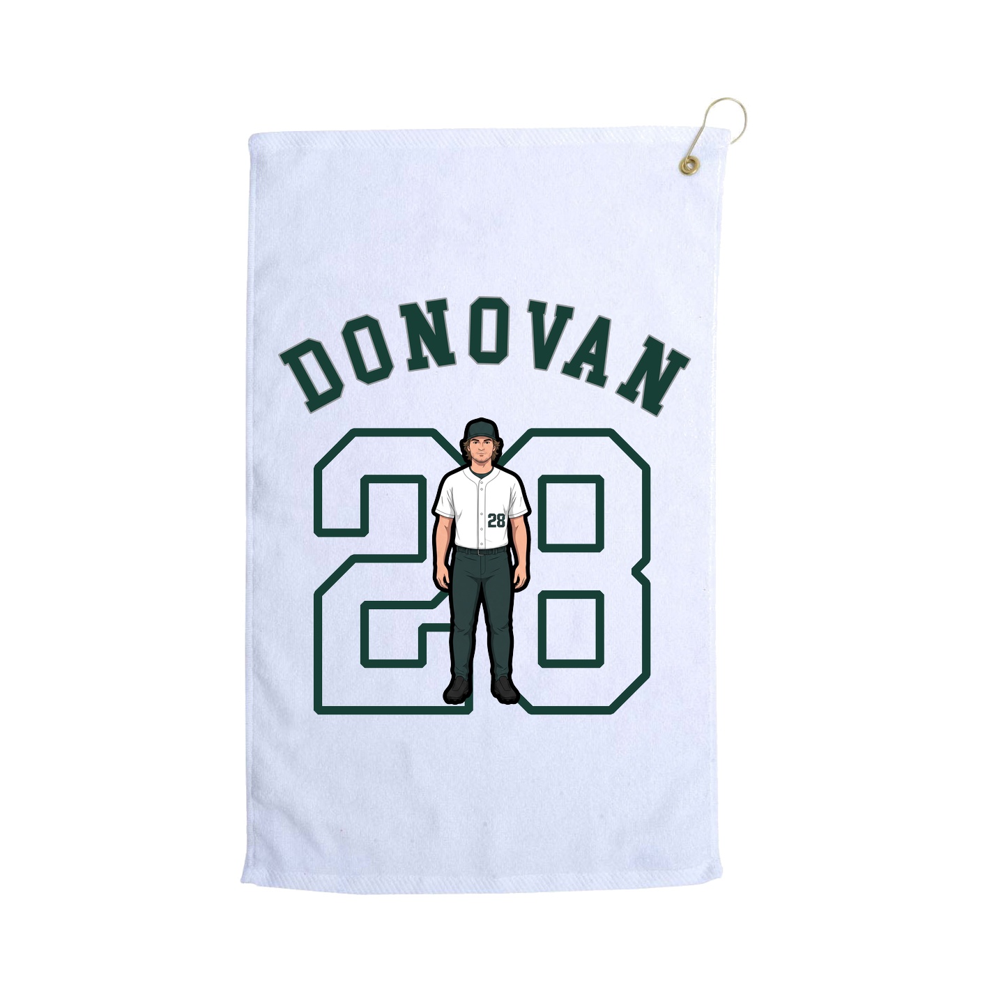 Terry Velour Golf Towel