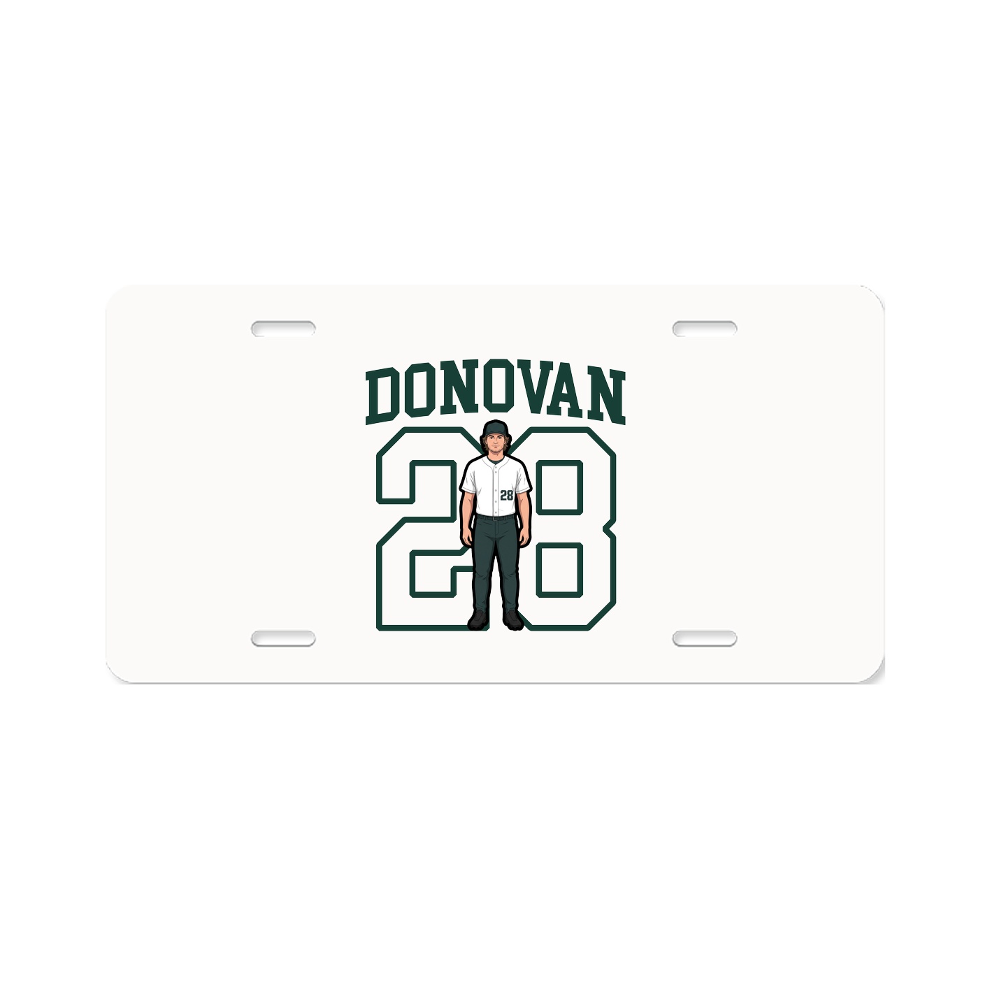 License Plate — Shirsey in Classic