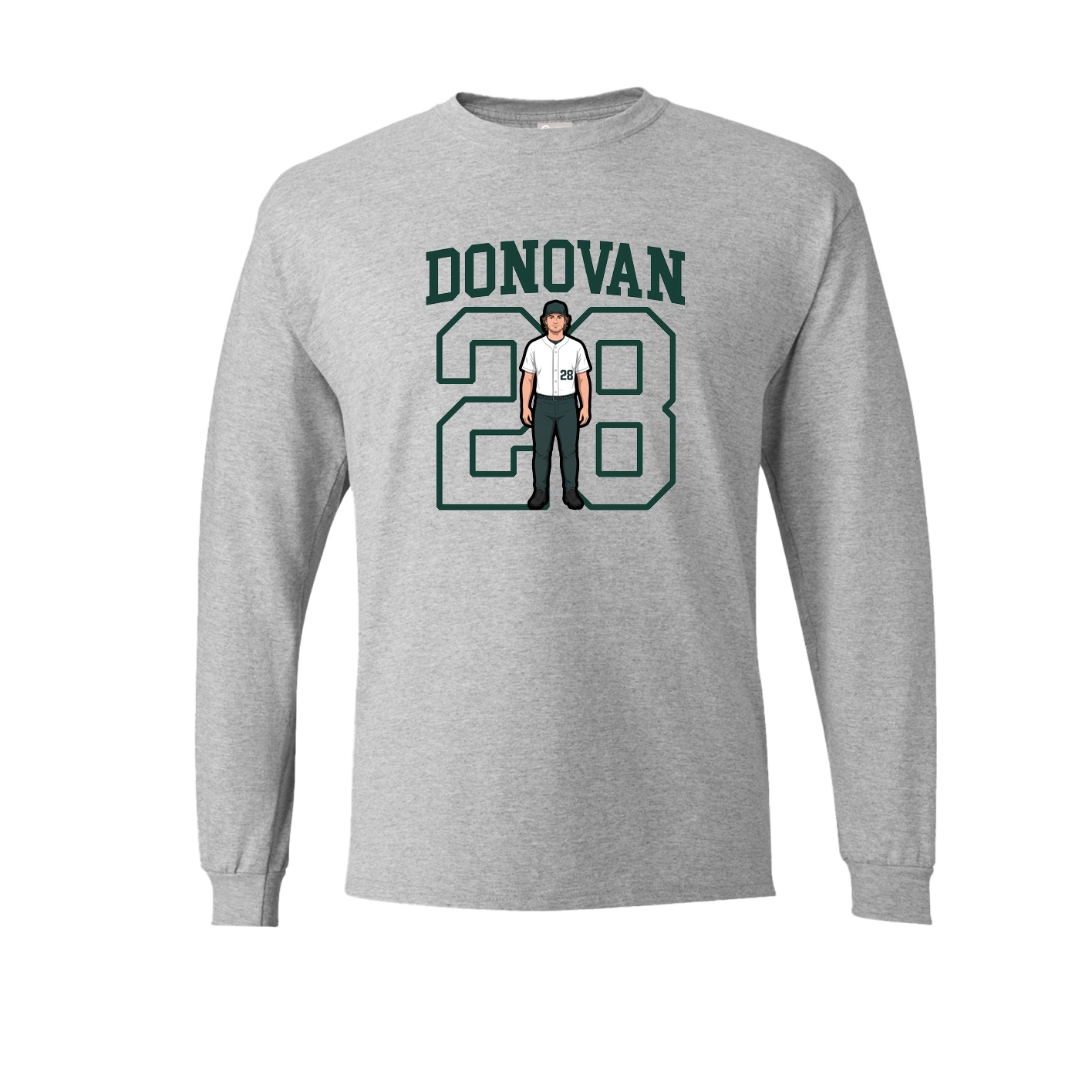 Long Sleeve Tee — Shirsey in Grey