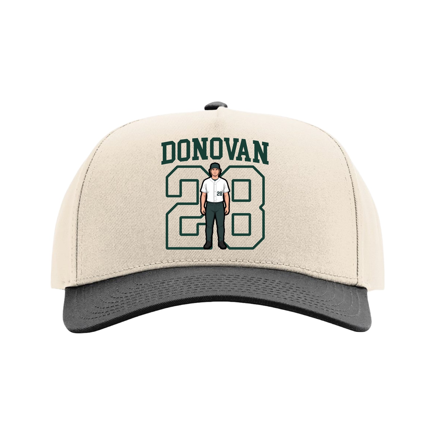 Full Fabric Five-Panel Champ Cap