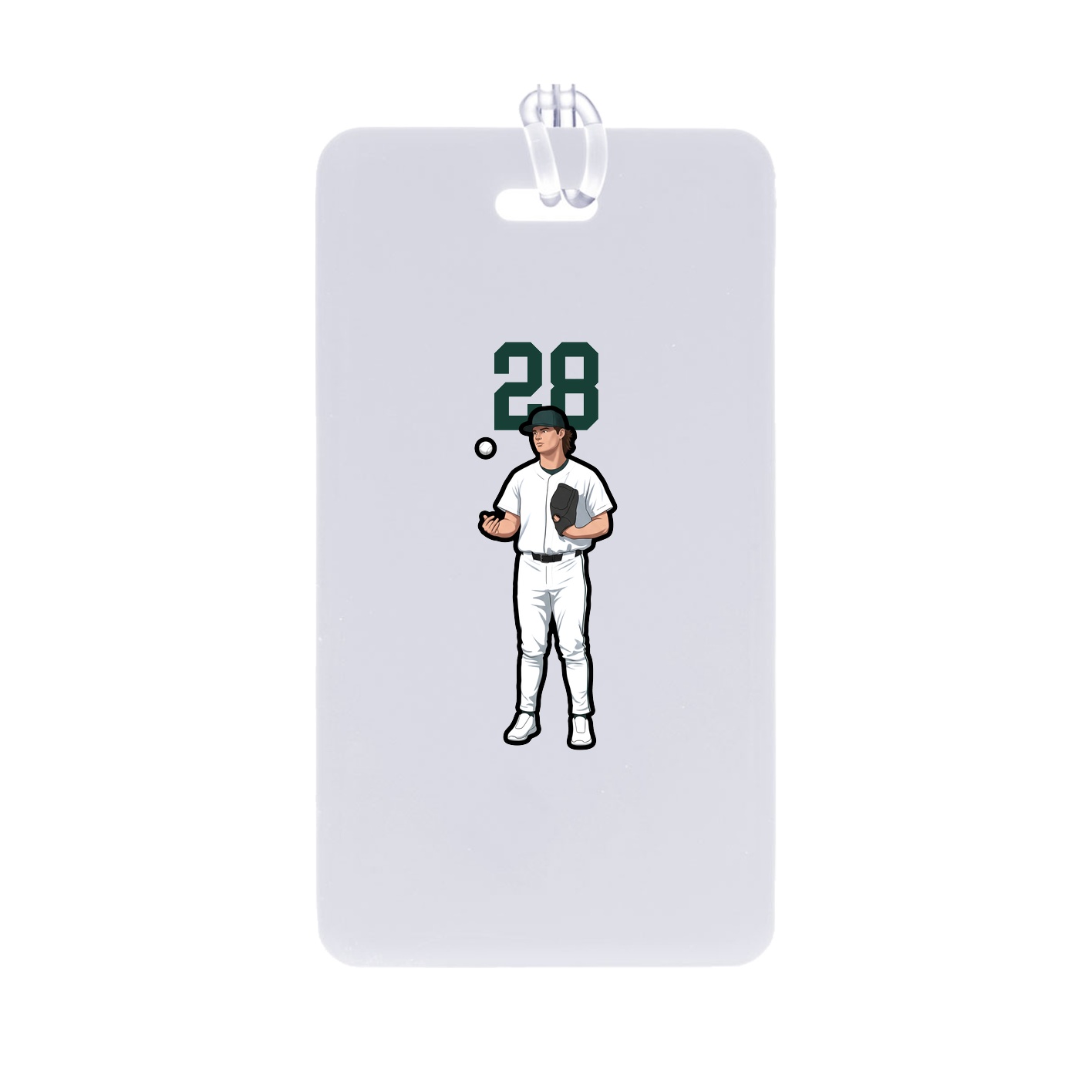 Bag Tag — Number Top in Classic