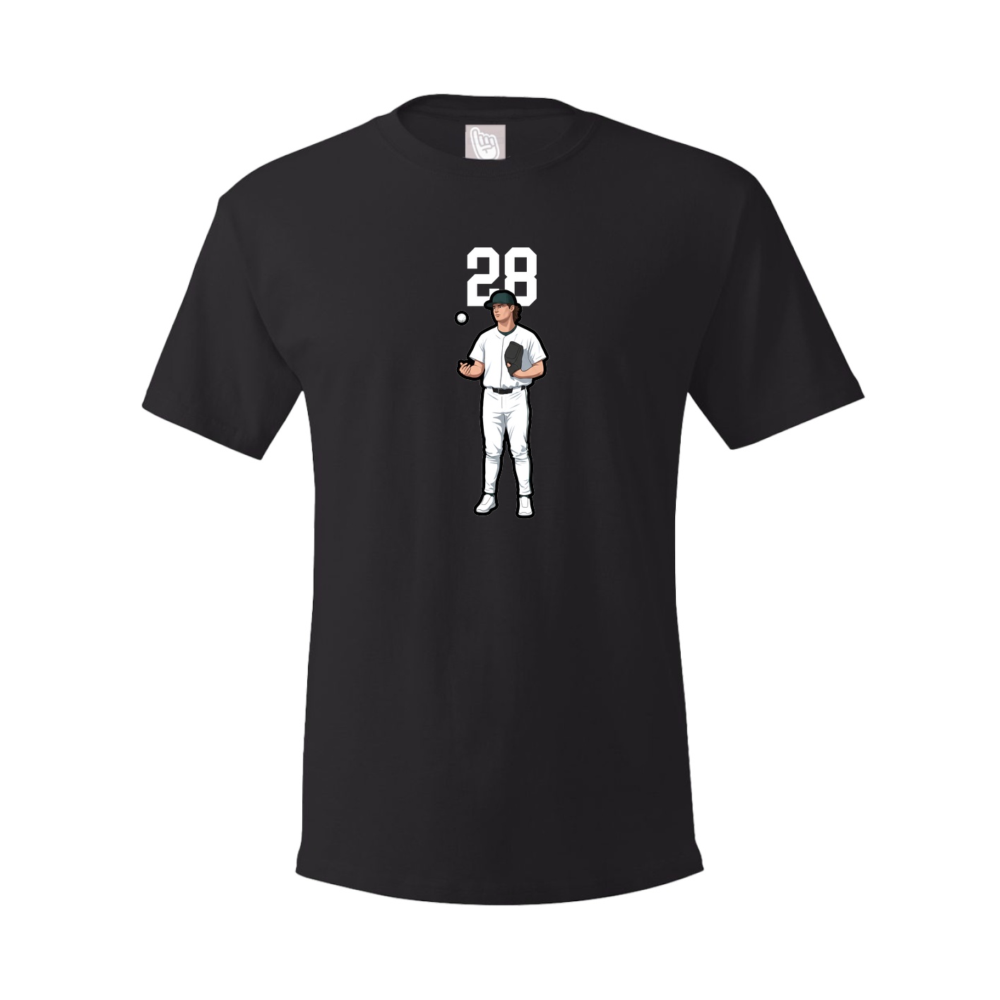 Tee — Number Top in Black