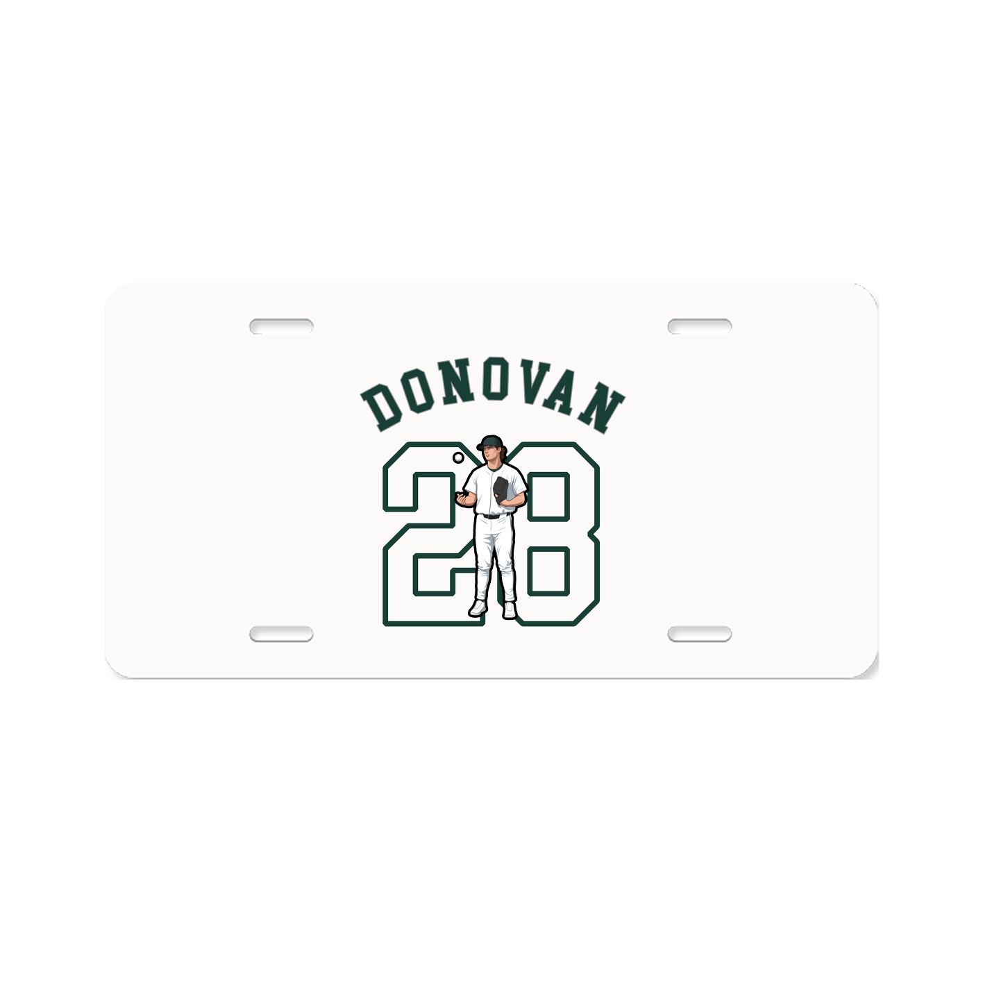License Plate — Shirsey Arch in Classic