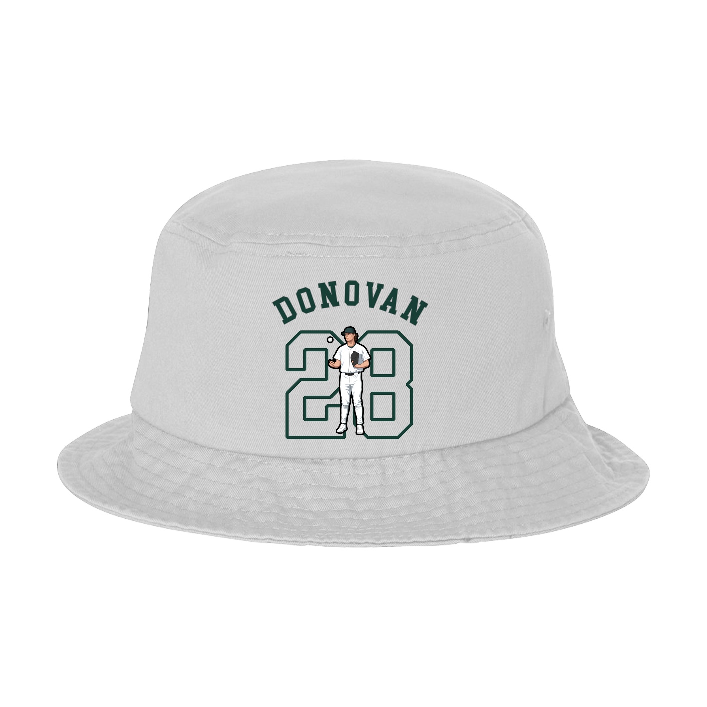 Bucket Cap — Shirsey Arch in White
