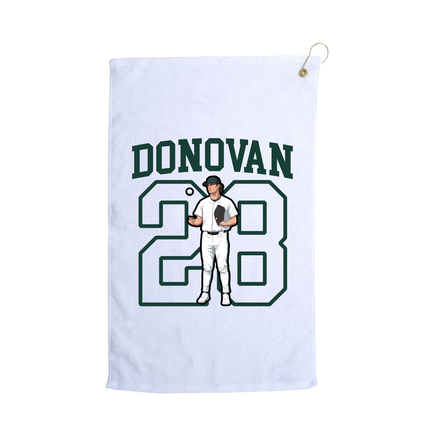 Golf Towel — Shirsey in White