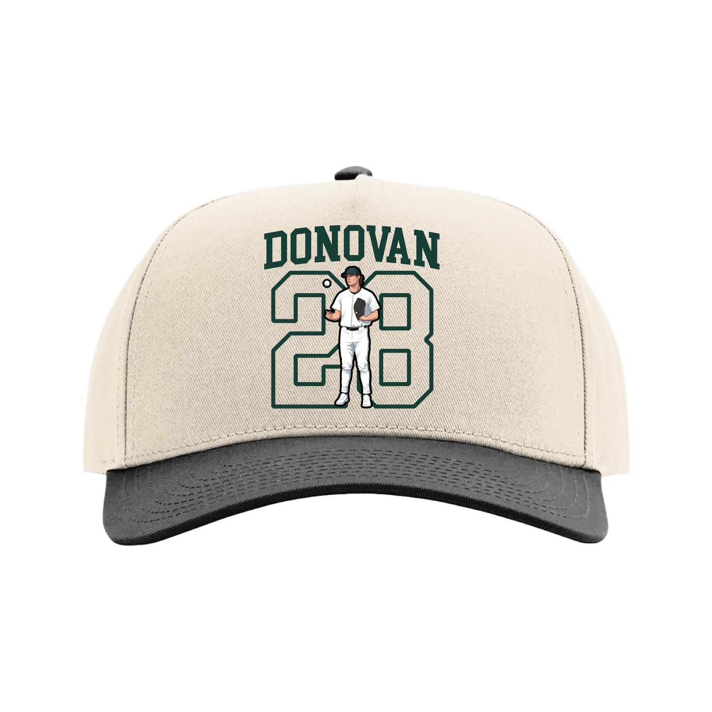Full Fabric Five-Panel Champ Cap