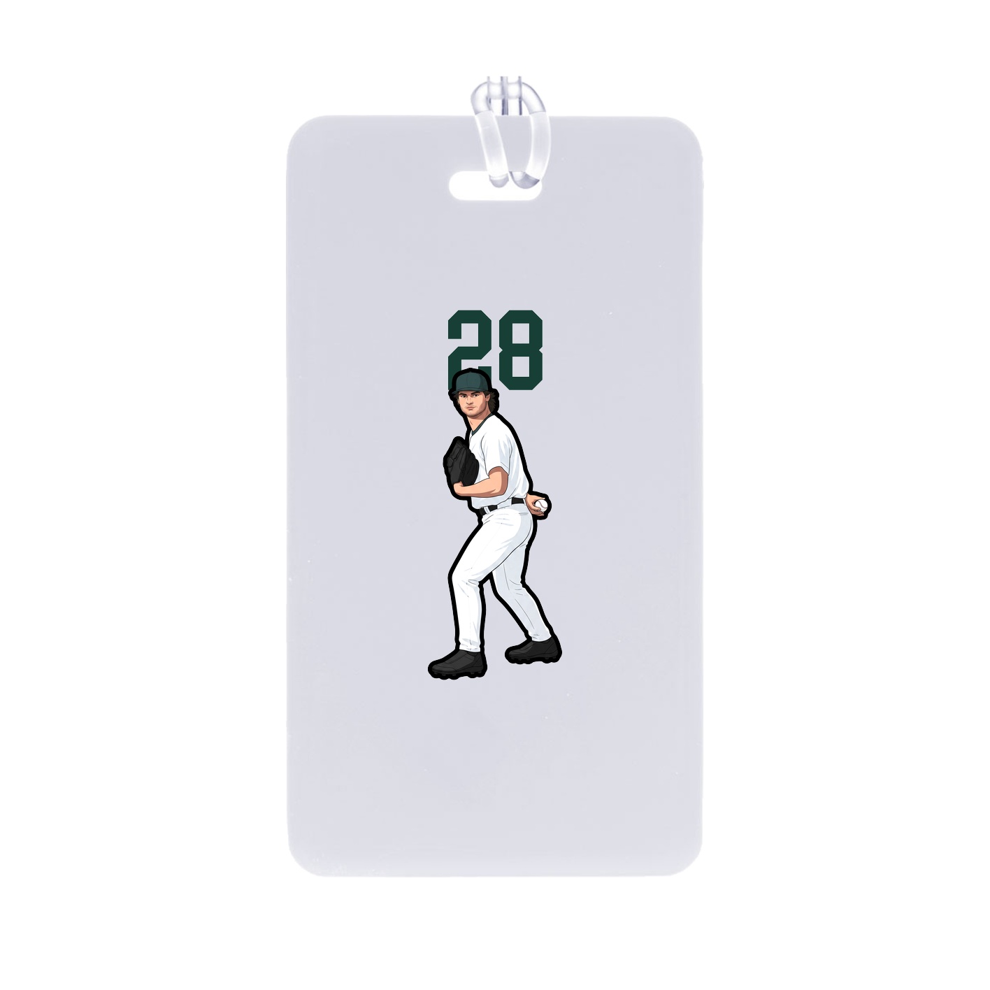Bag Tag — Number Top in Classic