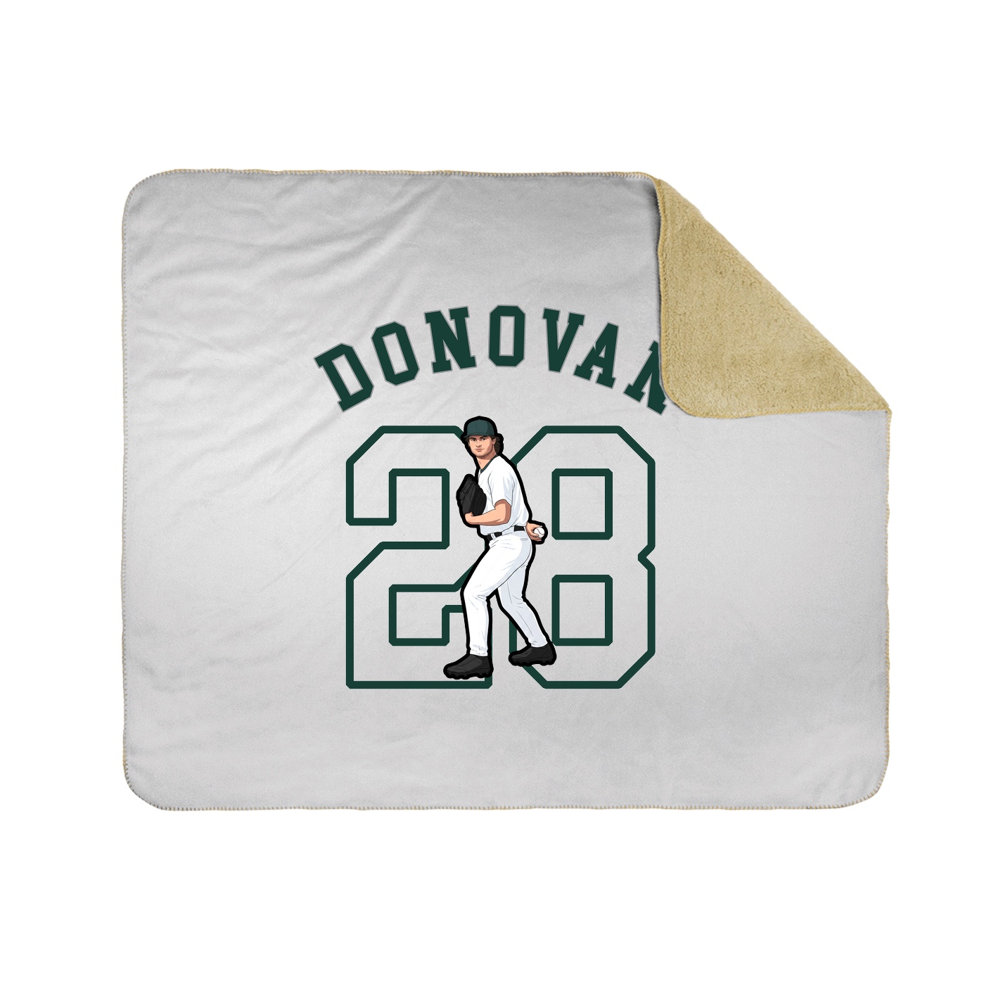 Throw Blanket — Shirsey Arch in White