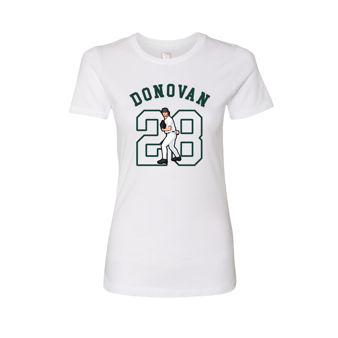 Womens Tee — Shirsey Arch in White