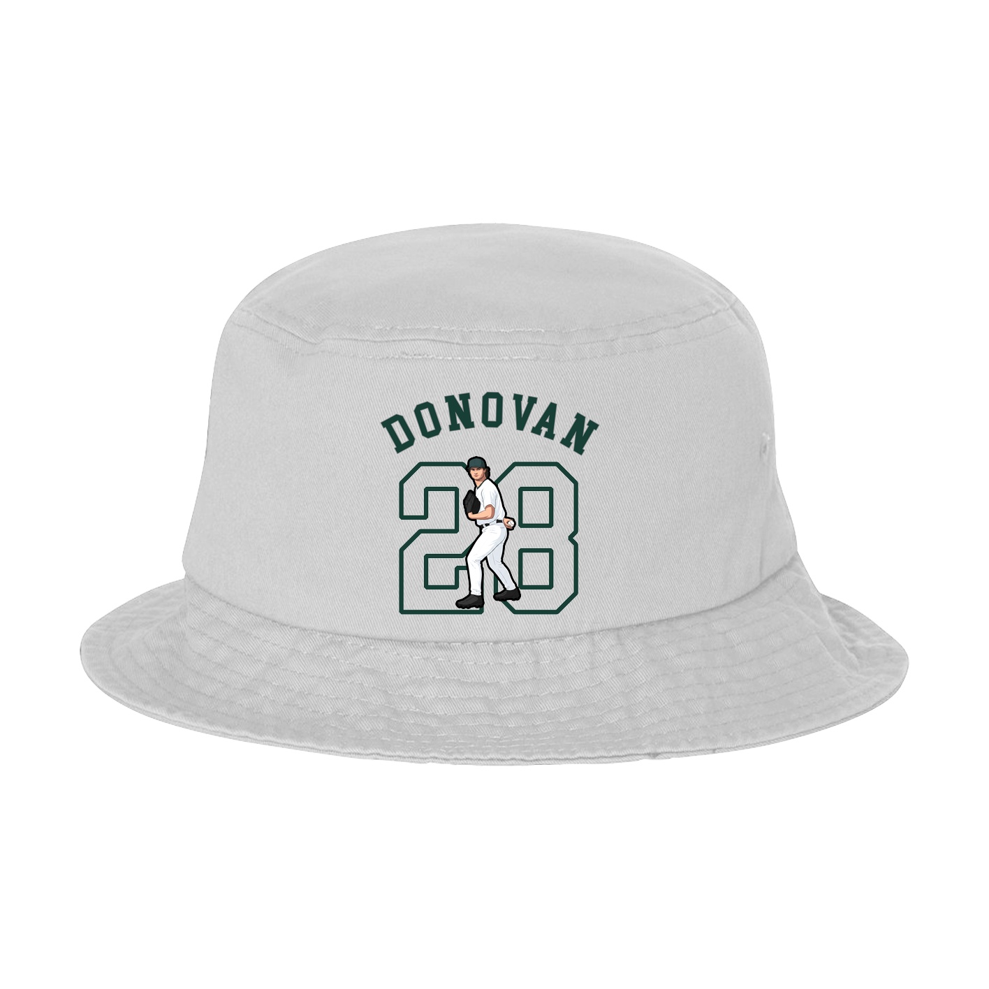 Bucket Cap — Shirsey Arch in White
