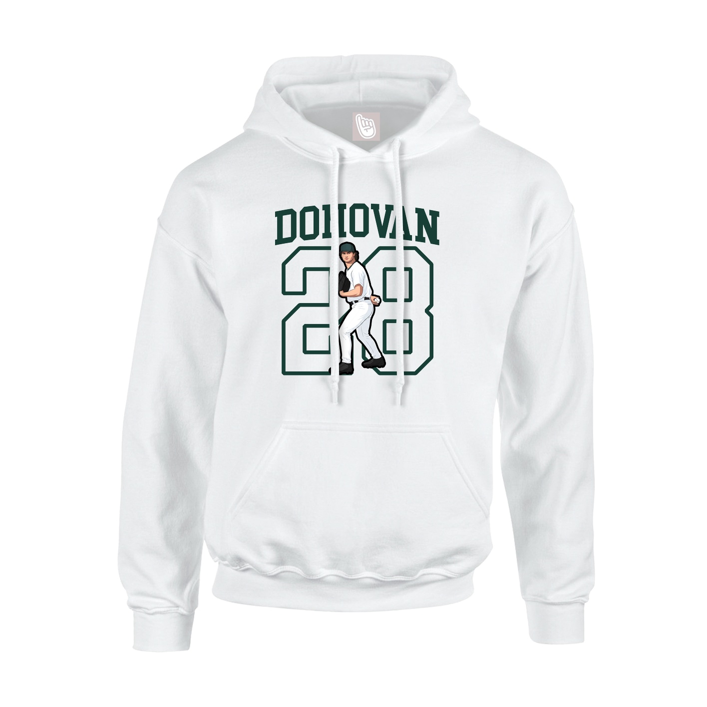 Youth Hoodie — Shirsey in White