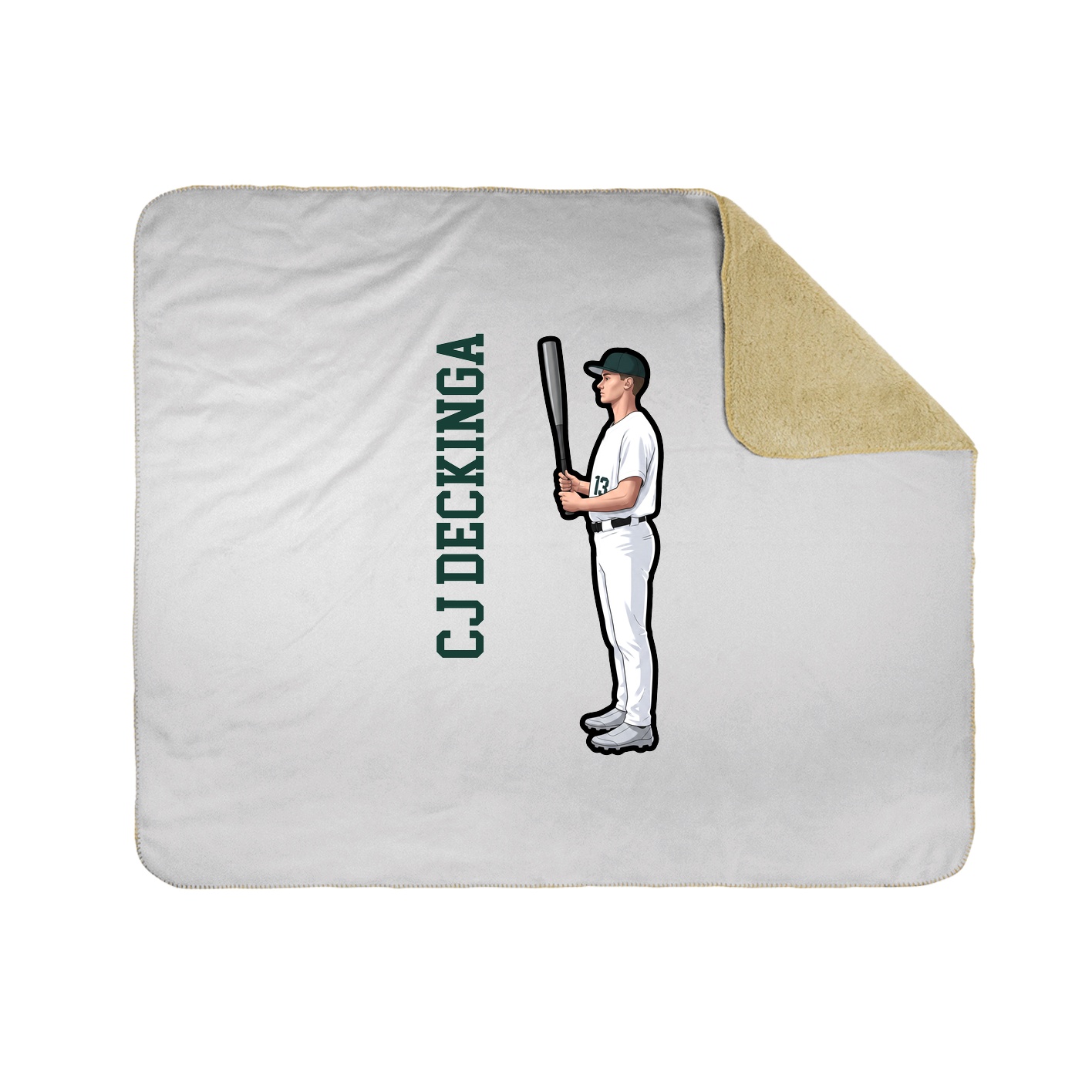 50x60 Sherpa Lined Throw Blanket