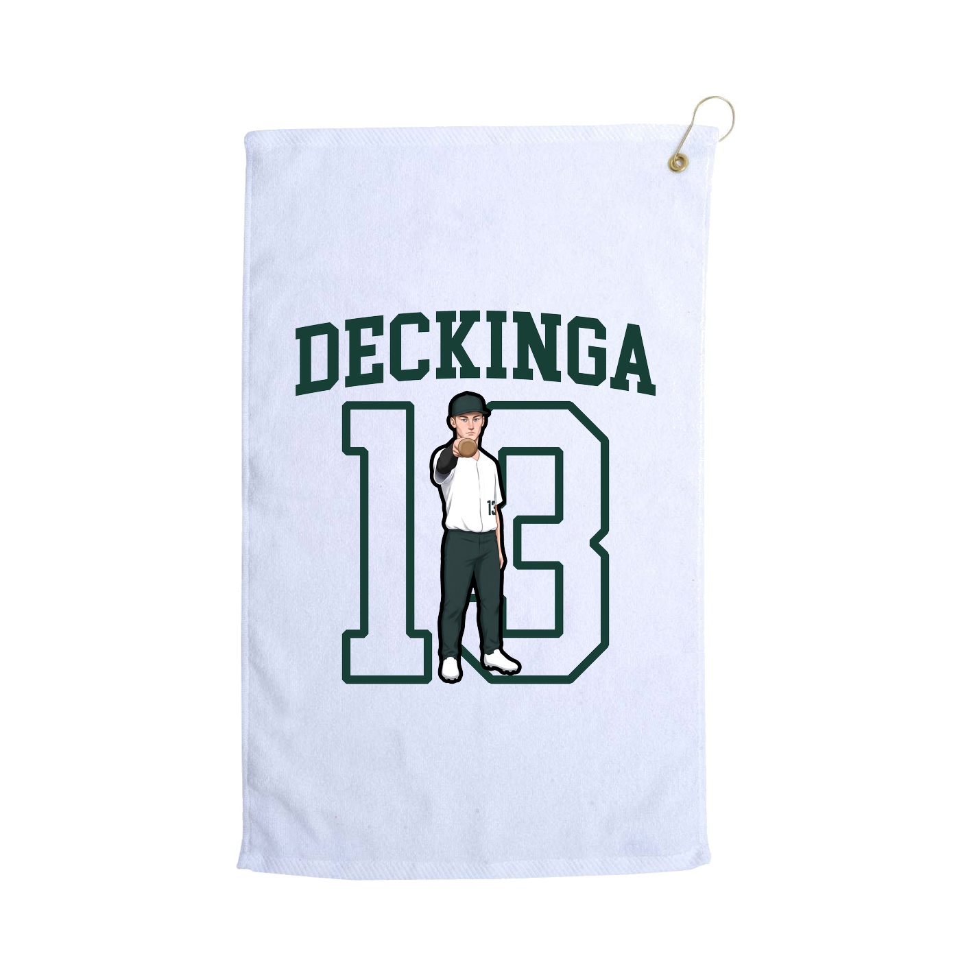 Golf Towel — Shirsey in White