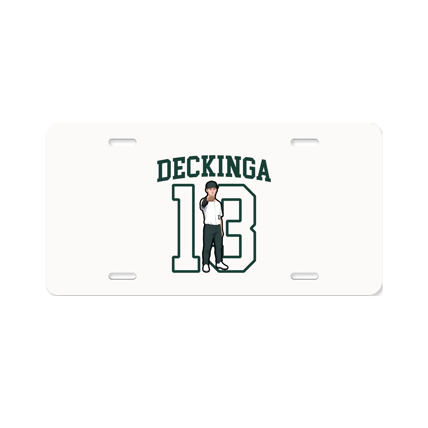 Aluminum License Plate