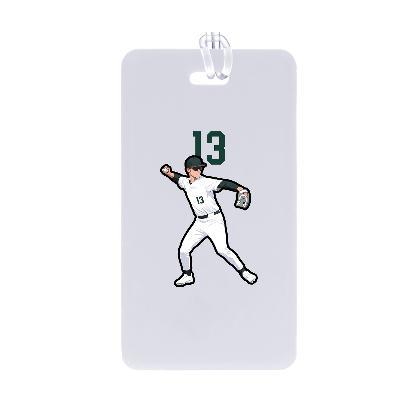 Bag Tag — Number Top in Classic
