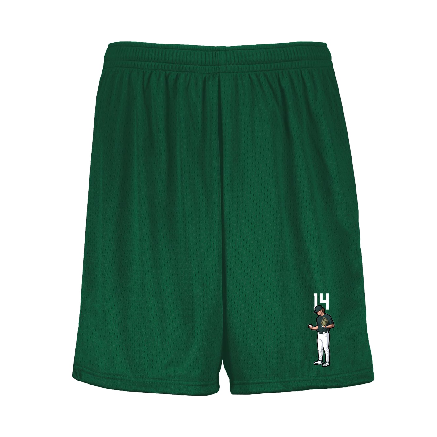 Shorts — Number Top in Green