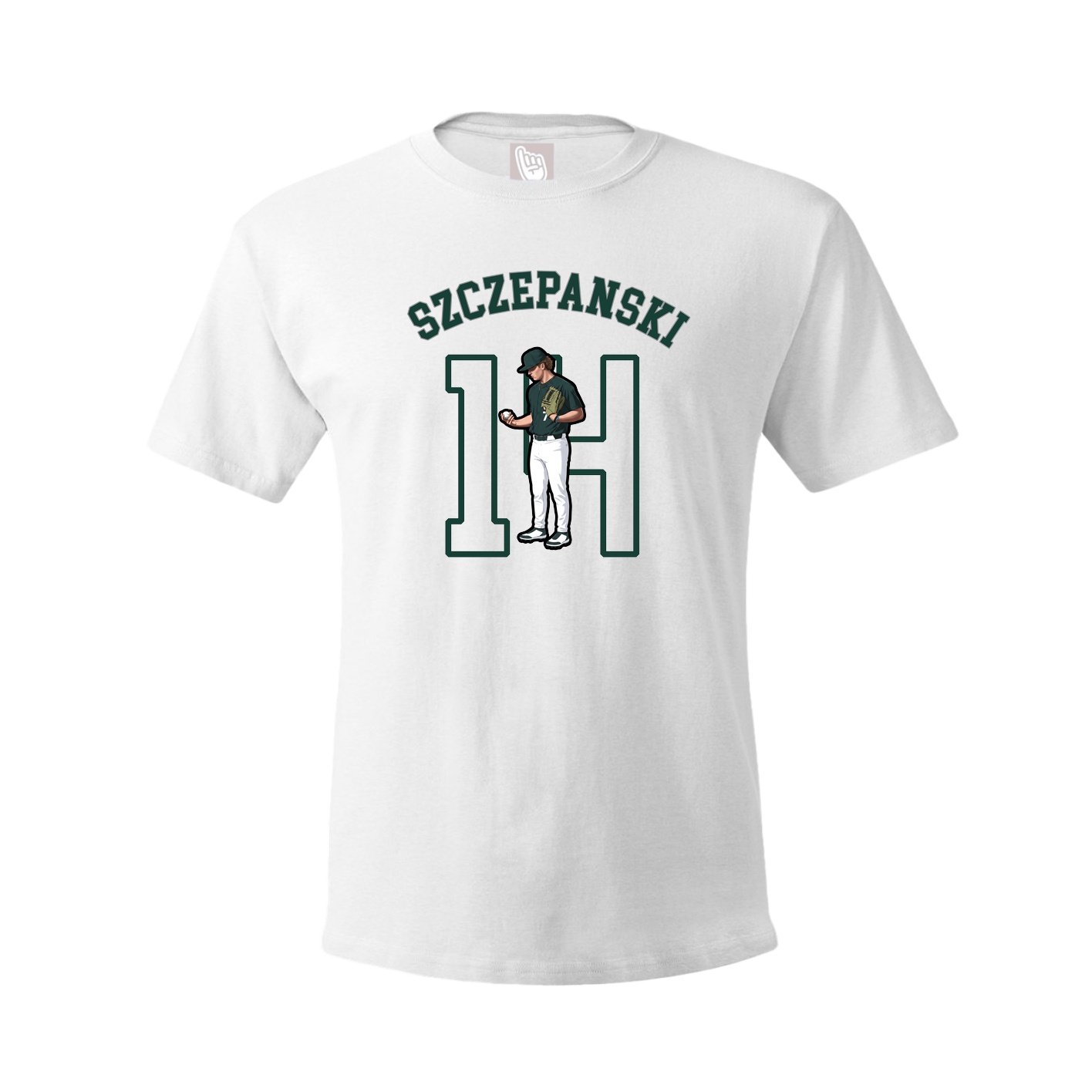 Tee — Shirsey Arch in White