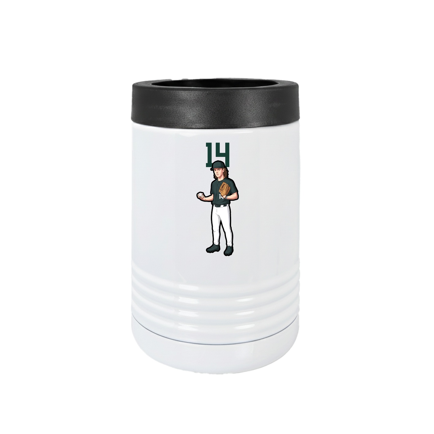 Beverage Holder — Number Top in White