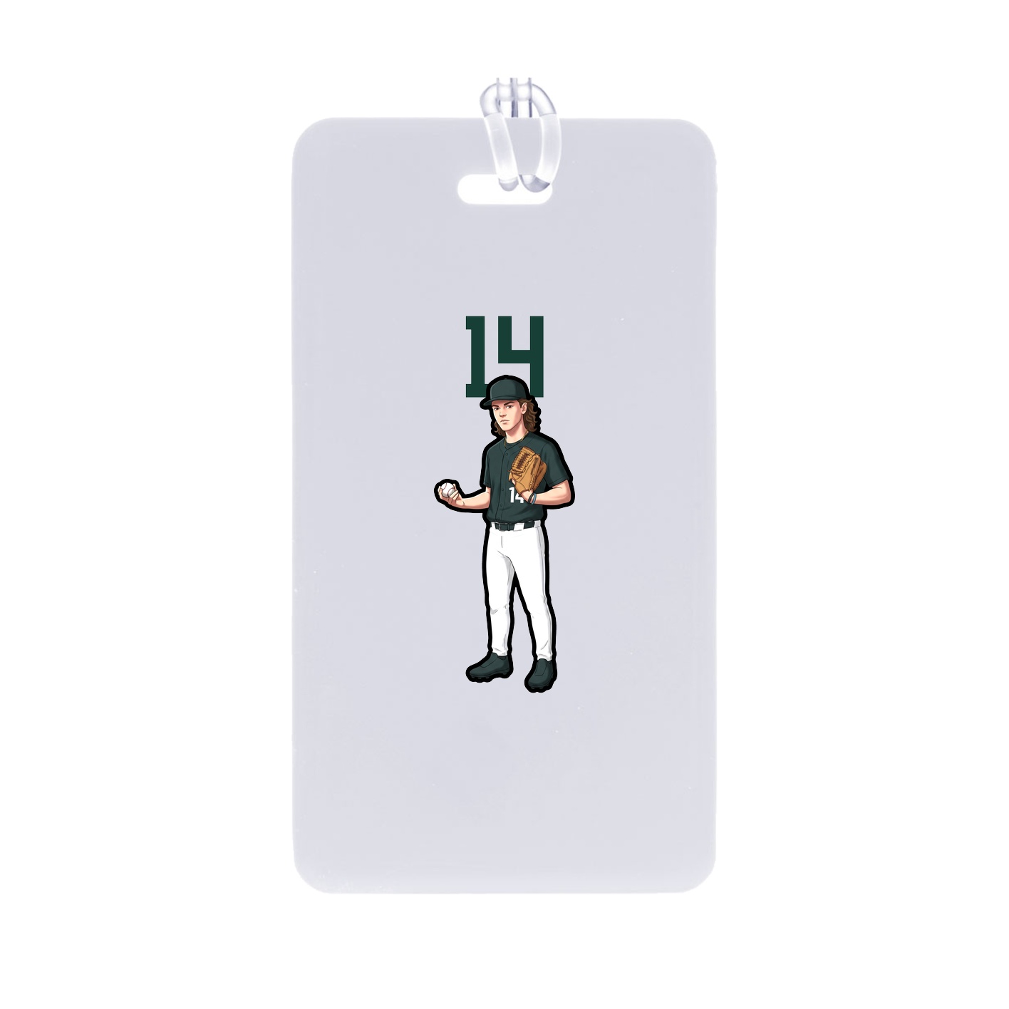Bag Tag — Number Top in Classic