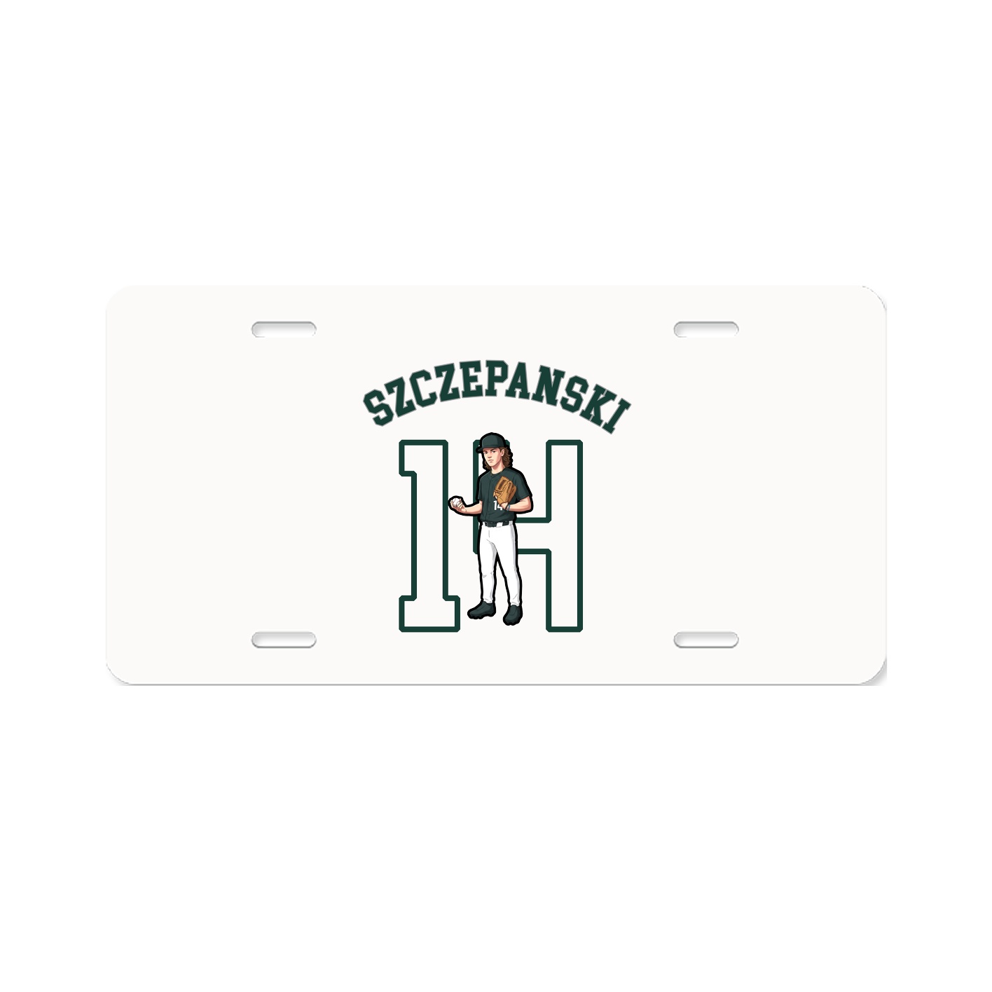 License Plate — Shirsey Arch in Classic