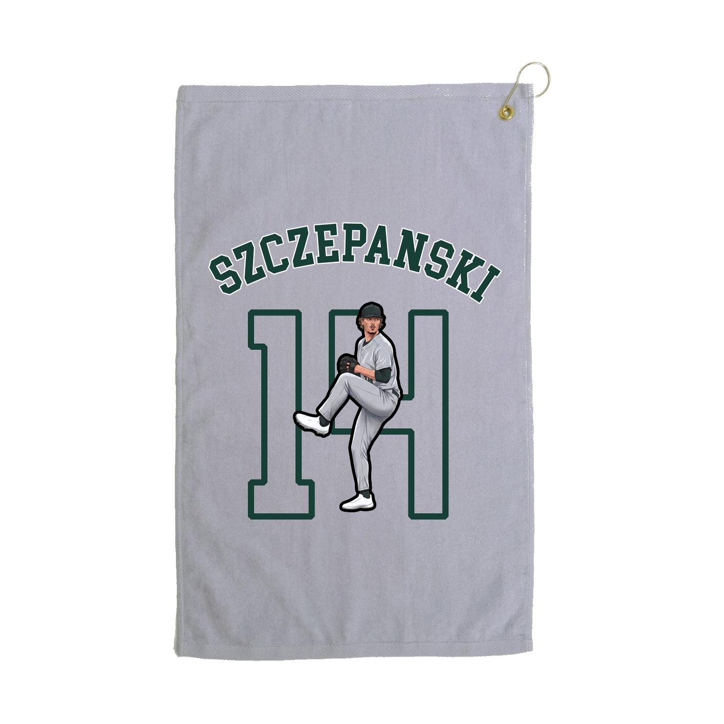 Golf Towel — Shirsey Arch in Grey