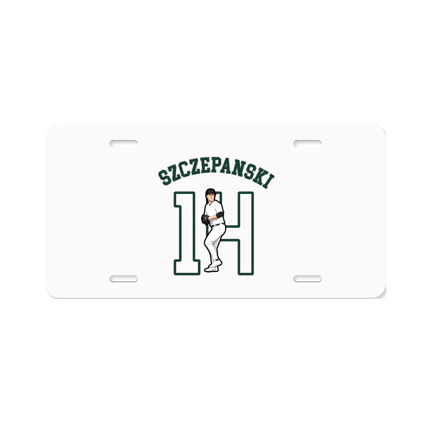 License Plate — Shirsey Arch in Classic
