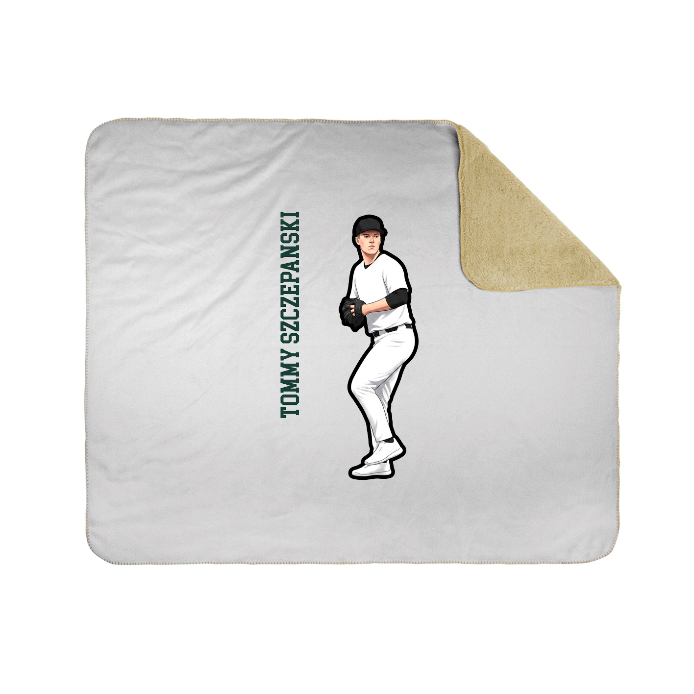 50x60 Sherpa Lined Throw Blanket