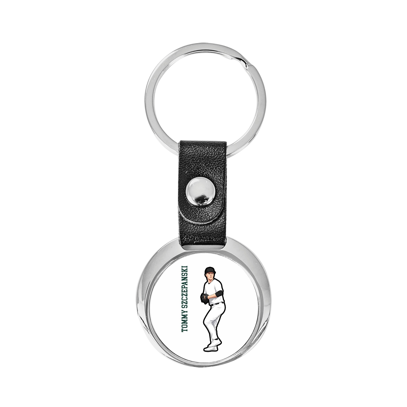 Key Chain — Name Vertical in Classic