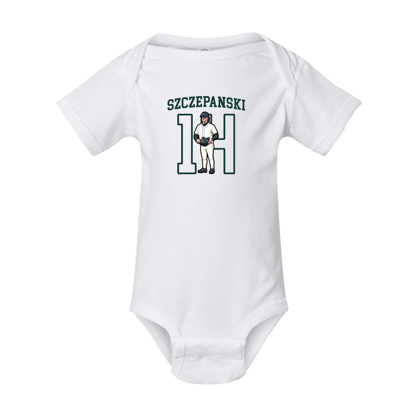 Baby Onesie — Shirsey in White