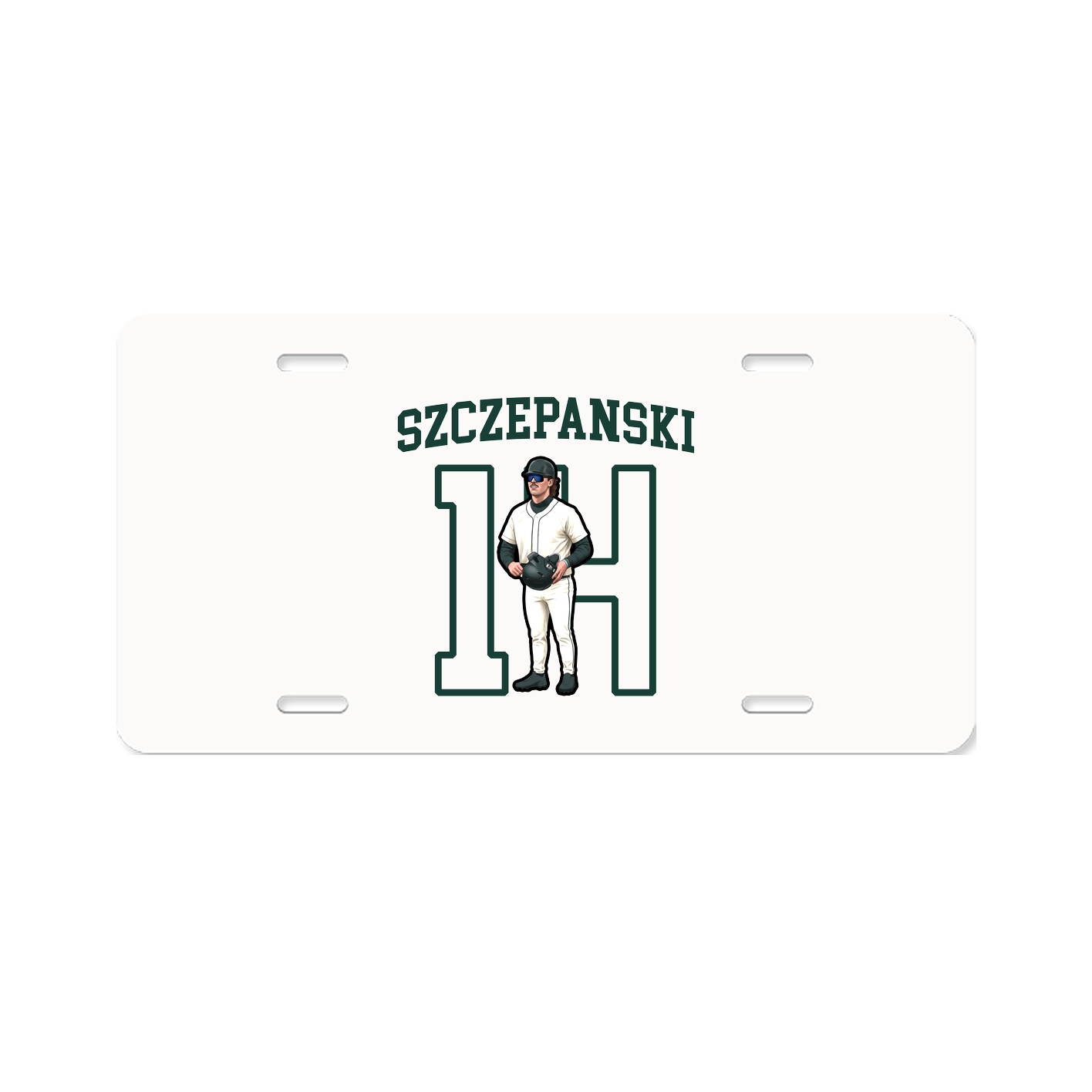 Aluminum License Plate