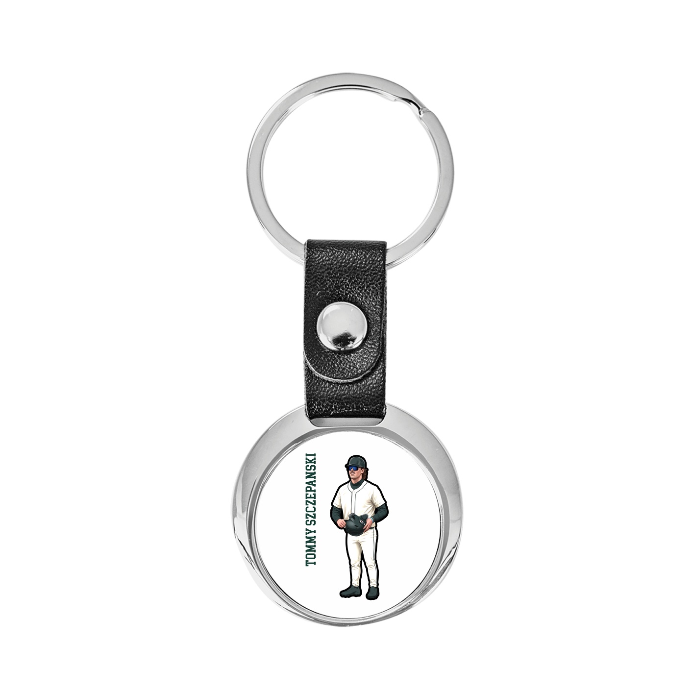 Key Chain — Name Vertical in Classic