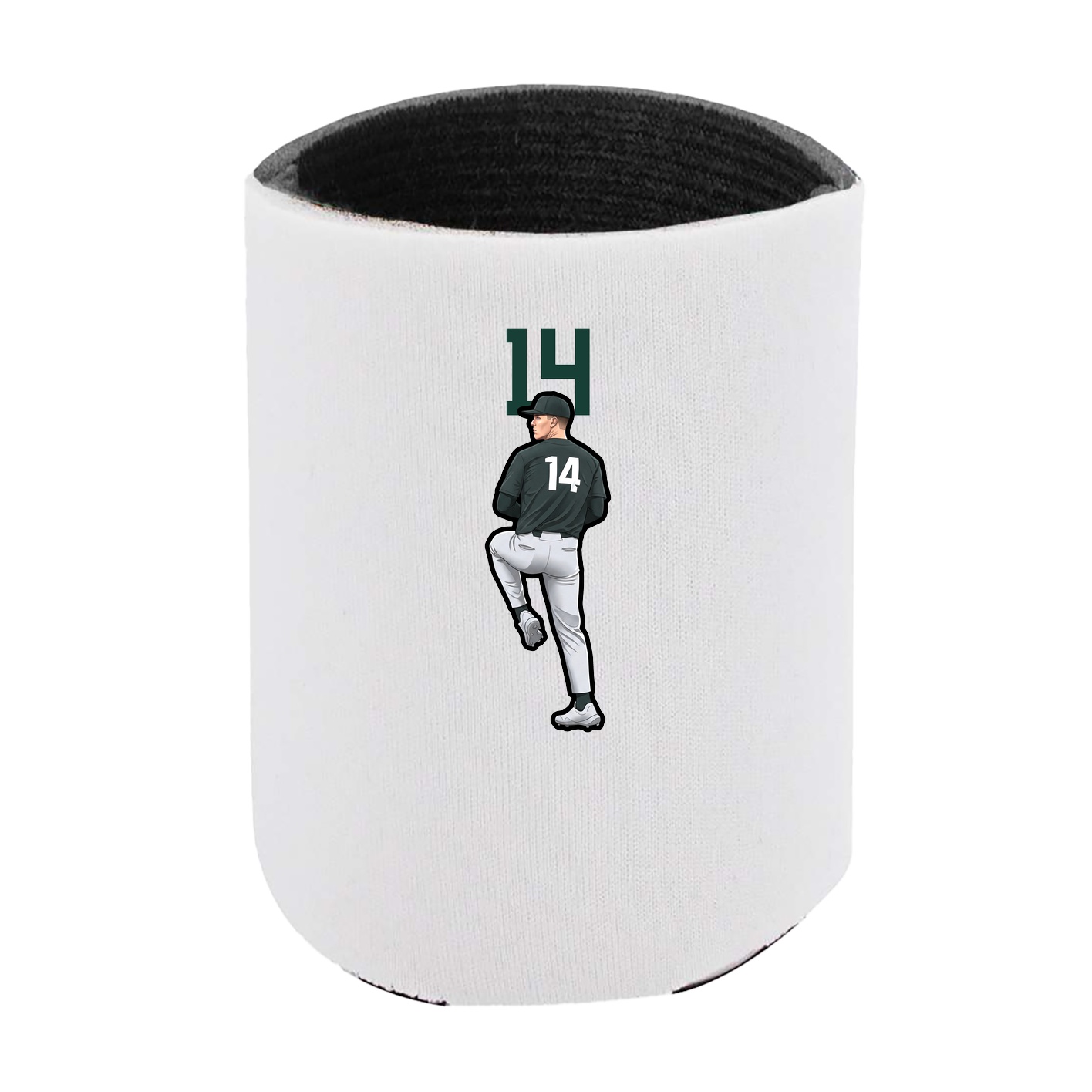 Can Holder — Number Top in White