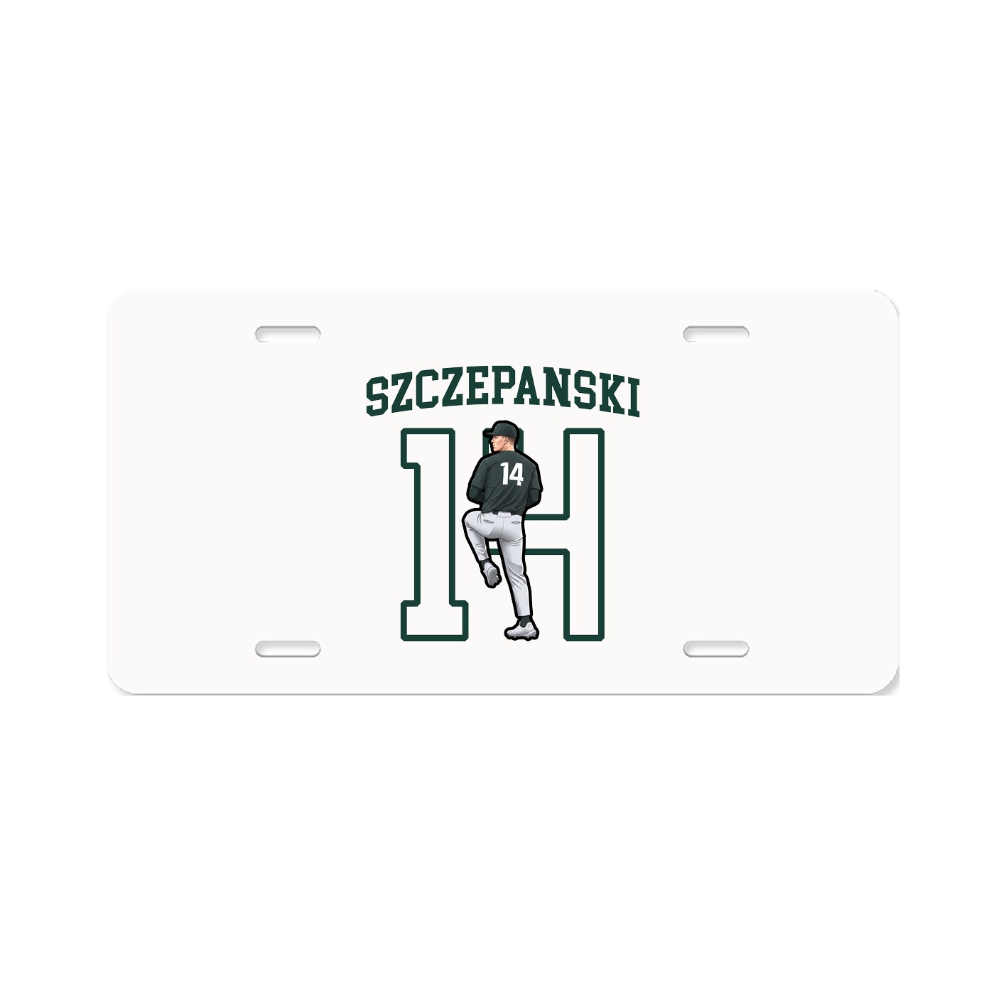 Aluminum License Plate