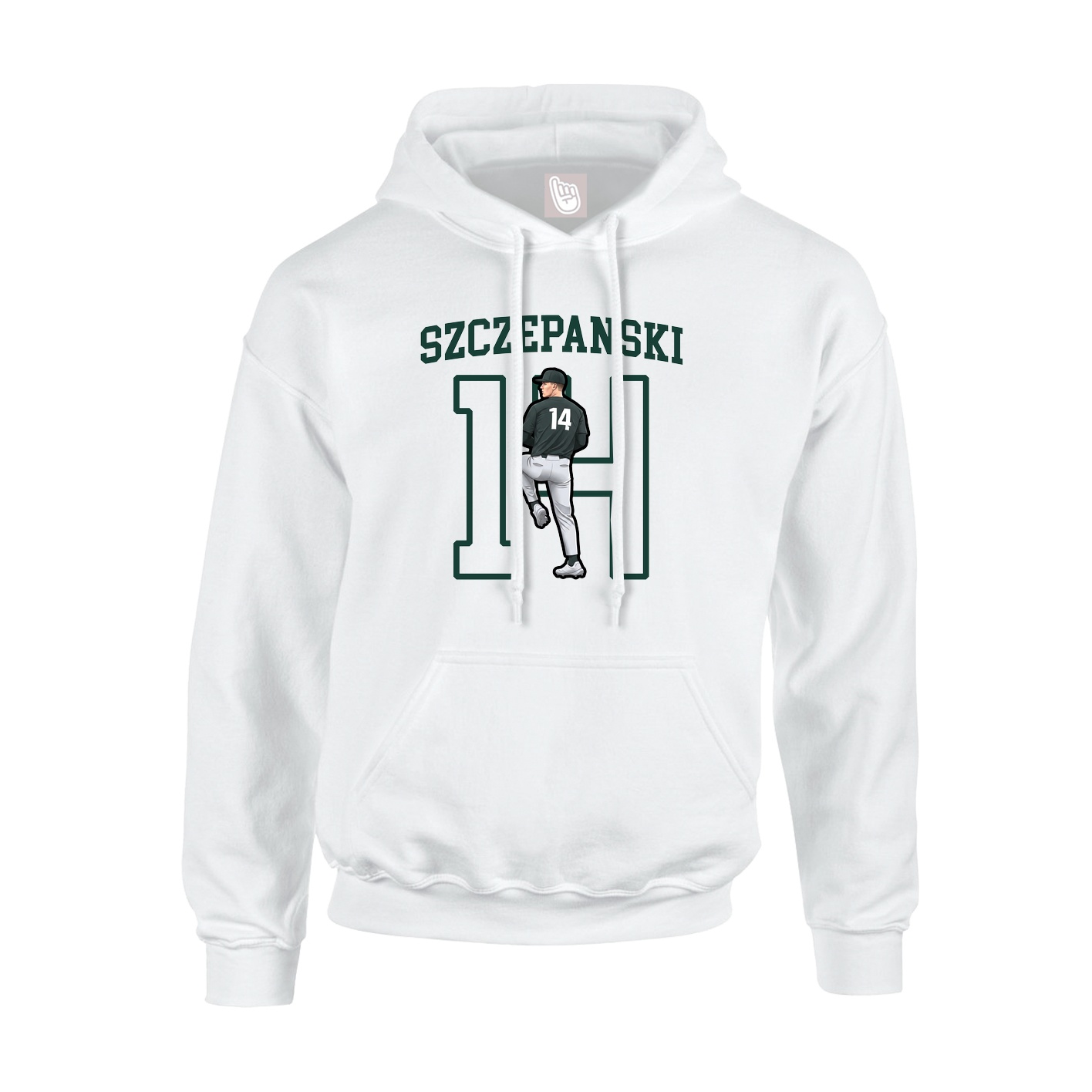 Youth Hoodie — Shirsey in White