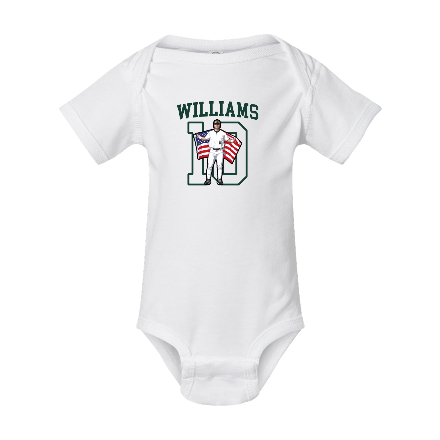 Baby Onesie — Shirsey in White