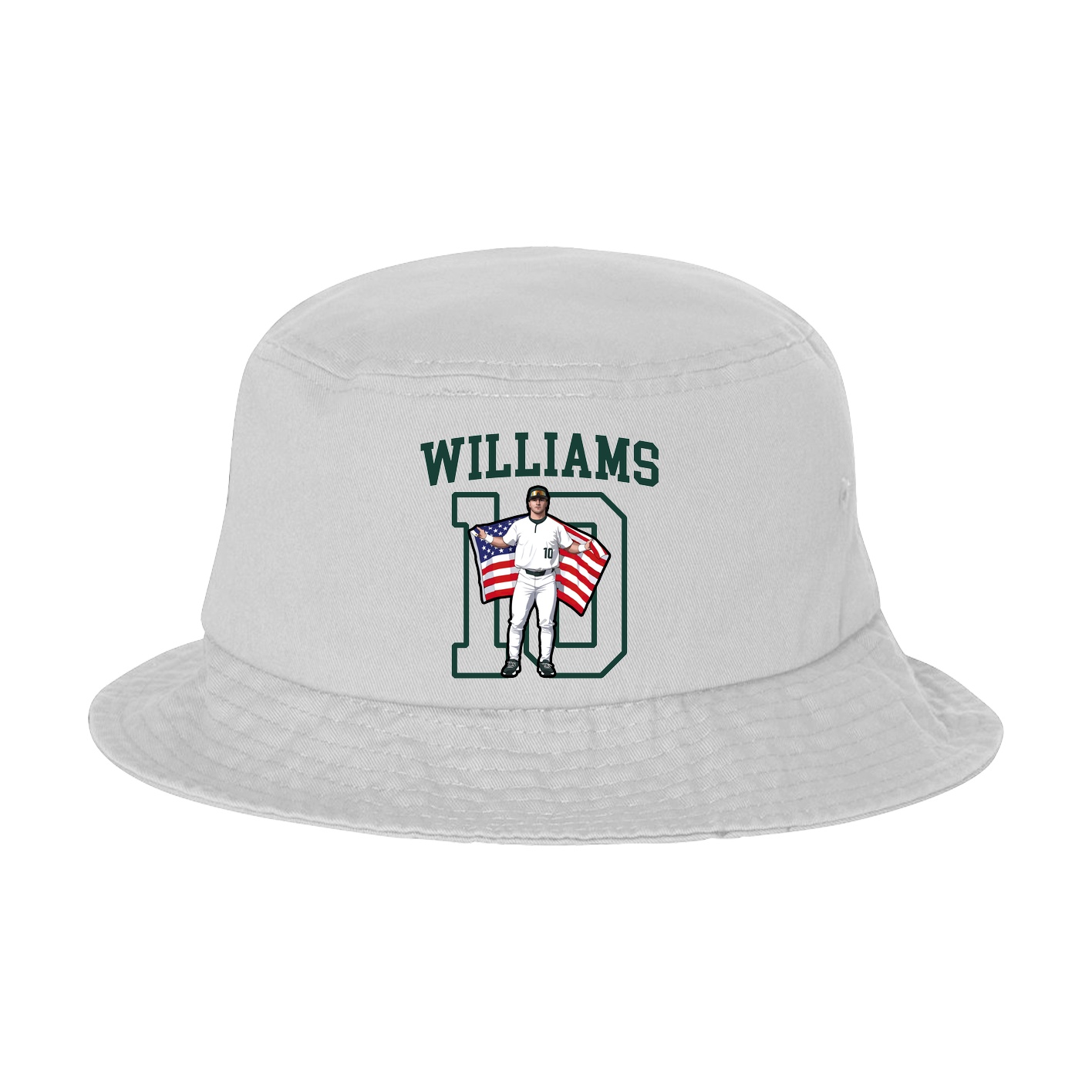 Bucket Cap — Shirsey in White